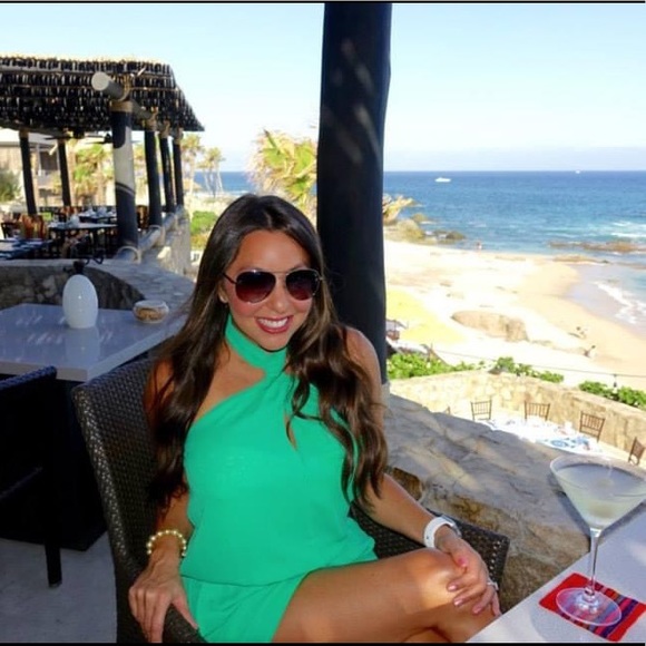 BCBG Casli crossover halter romper - Picture 11 of 13